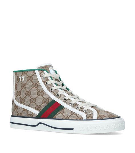 gucci high top sneakers women|gucci sneakers neiman marcus.